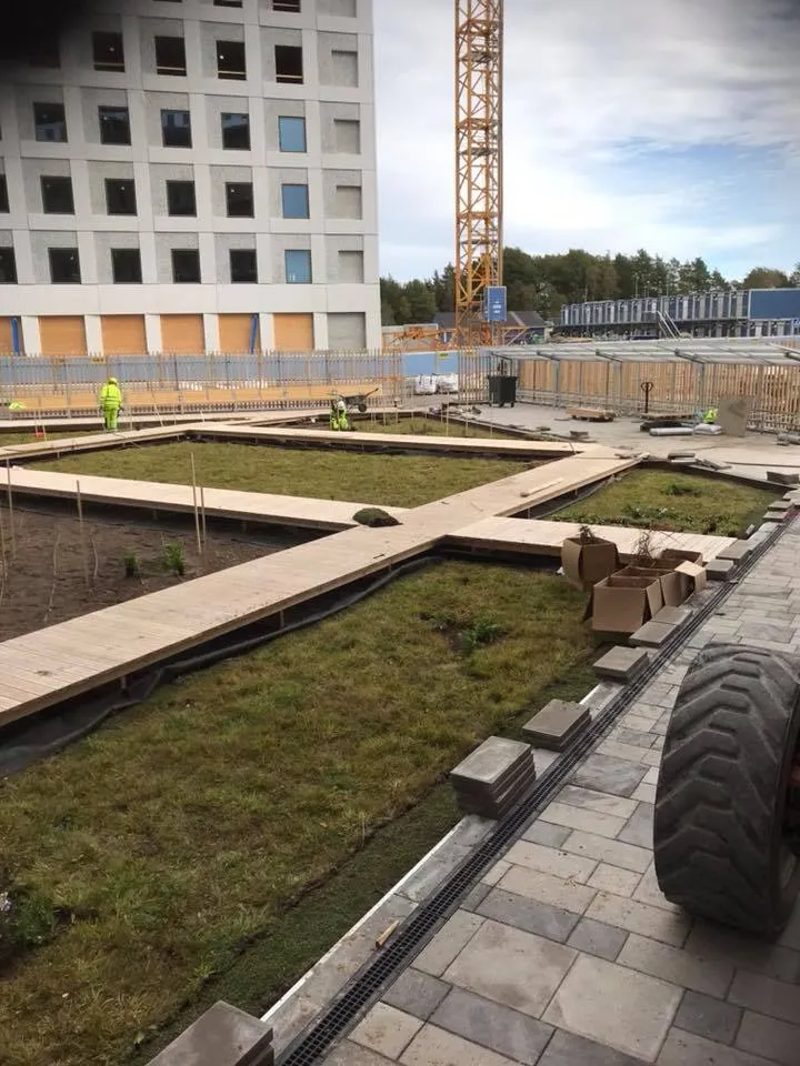 Snickeri vid utemiljö, BRF